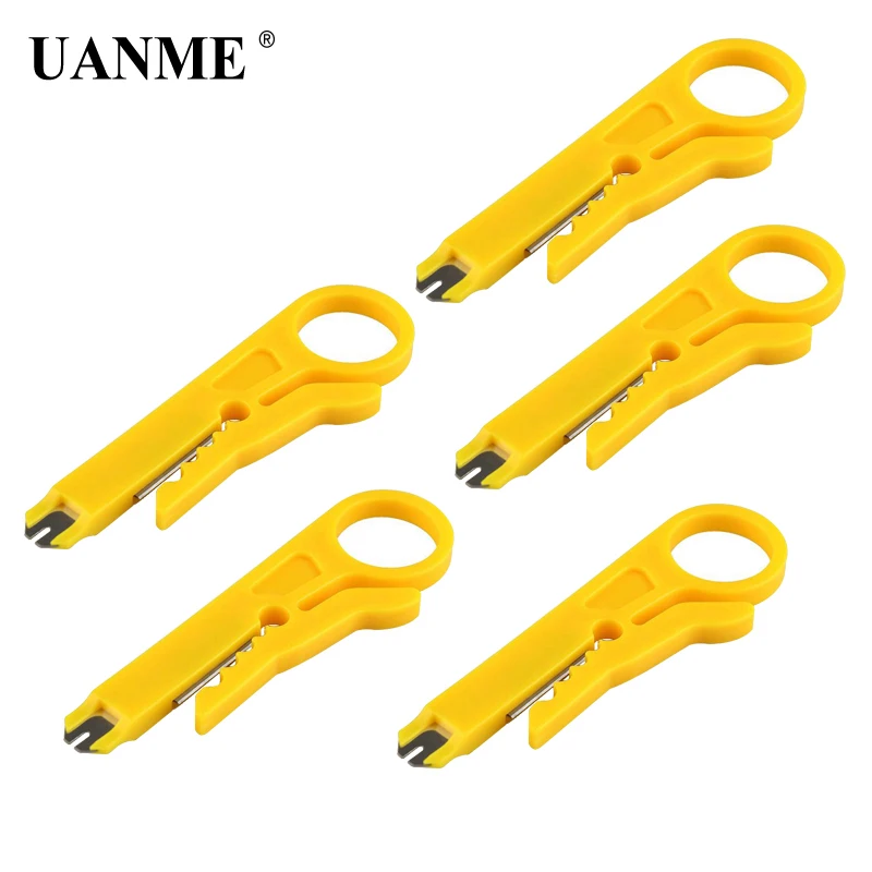 

5pcs/lots New Cutter Cable Electrician Tools Simple Mini Plier Practical Punch Down Network UTP Cable Cutter Hand Tools