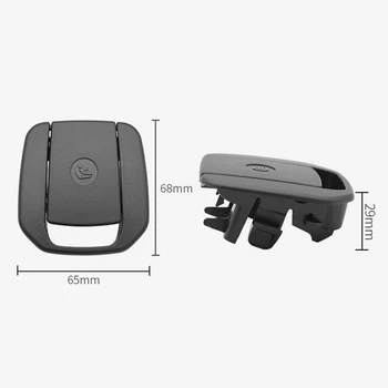 

Interior Anchor Cover Replacement Black For BMW X1/E84/E87/E90/F30/F35 Safety Rear Car Small Durable Practical