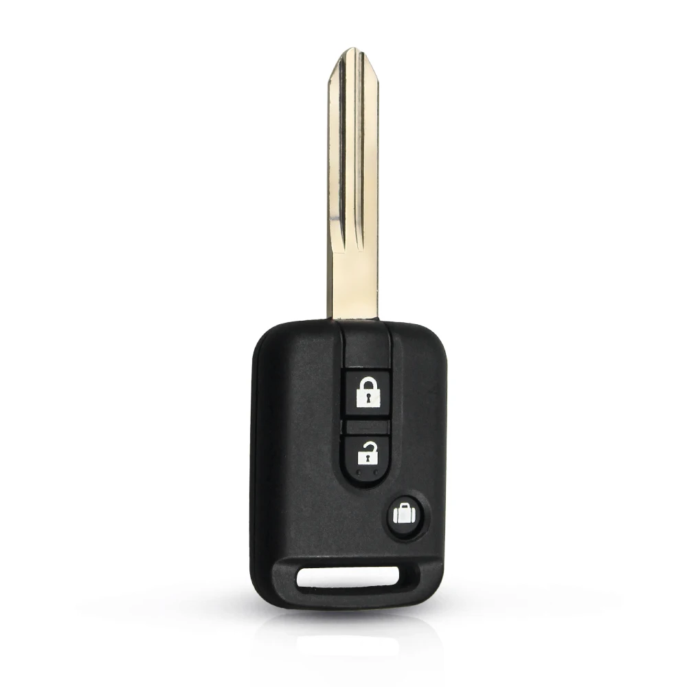 Брелок чехол KEYYOU с 3 кнопками для Nissan Micra 350Z Pathfinder Navara автомобильного ключа Fob|Ключ