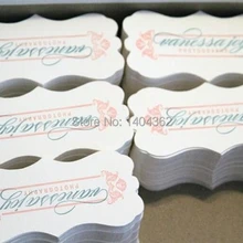 500 шт много пользовательских бумажных разных форм высечки на заказ бизнес/Визитные карточки визитная карточка печать