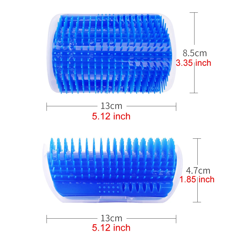 Расческа для самостоятельного ухода за домашними животными, щетка, настенная угловая Массажная расческа инструмент для груминга, удаление волос, щетка с кошачьей кошкой, скребок, игрушка