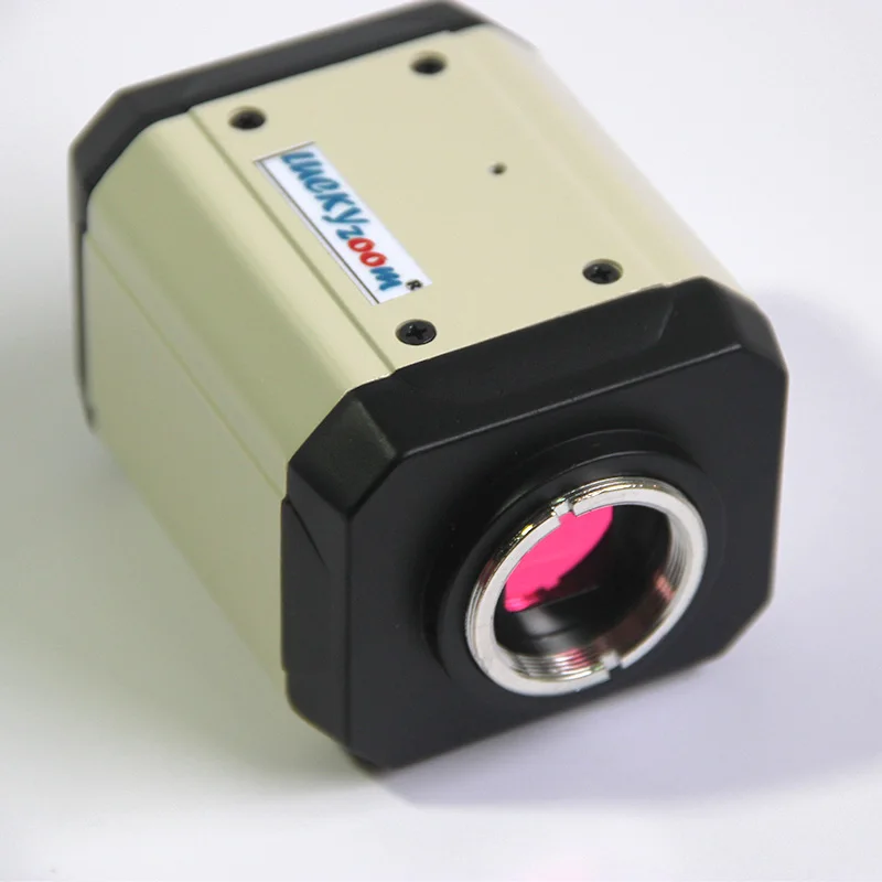 Lucky Zoom бренд 2.0MP HD цифровой микроскоп камера VGA USB AV видео выход для промышленная печатная плата лаборатория Microscopio аксессуары