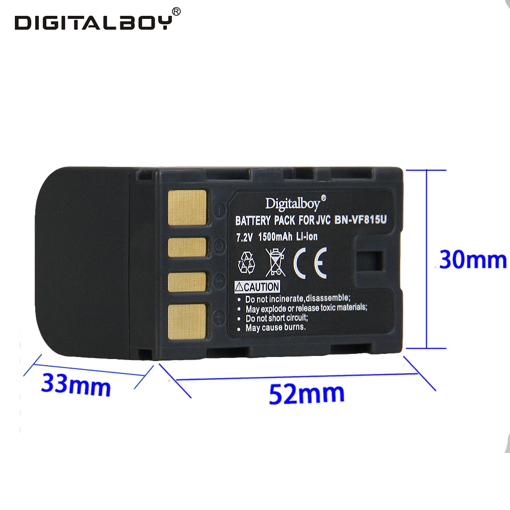 1PCS Battery BN VF815 BN VF815 BNVF815 Recharger Camera battery for JVC