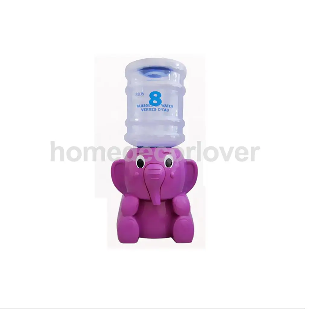 Слон регулятор давления диспенсер воды мини охладитель бутылочной воды многоцветный - Цвет: Light Grey