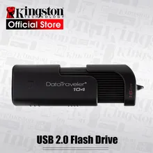 Kingston DT104 USB флэш-накопитель 16 ГБ бизнес офис автомобиль 32 Гб USB флешка 2,0 64 Гб ручка-накопитель Новинка