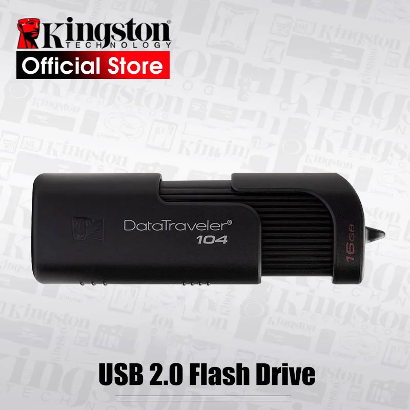 USB флеш накопитель Kingston DT104 16/32/64 ГБ 2 0|USB флэш-накопители| |