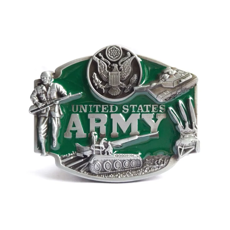 T Disom Army Belt Buckles In Zinc Alloy Material American Western Belt