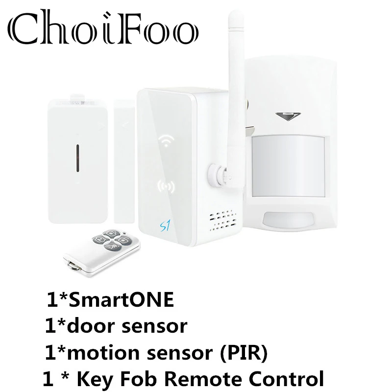 

2018 New Design S2 HUB Security Suit Security Alarm Detector Motion Sensor Remote Control For Home Automatio Home kit