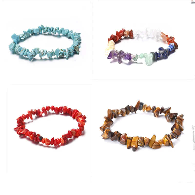 Модный натуральный камень браслеты для друзей браслеты тонкие женские браслеты с прядями модные энергетические ювелирные изделия Прямая поставка Браслеты