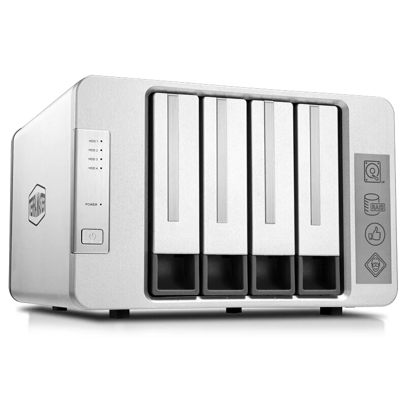 TerraMaster D4-310 USB3.0 Тип C 4-Bay RAID корпус Поддержка RAID 0/1/один эксклюзивный 2+ 3 RAID режим жесткий диск RAID