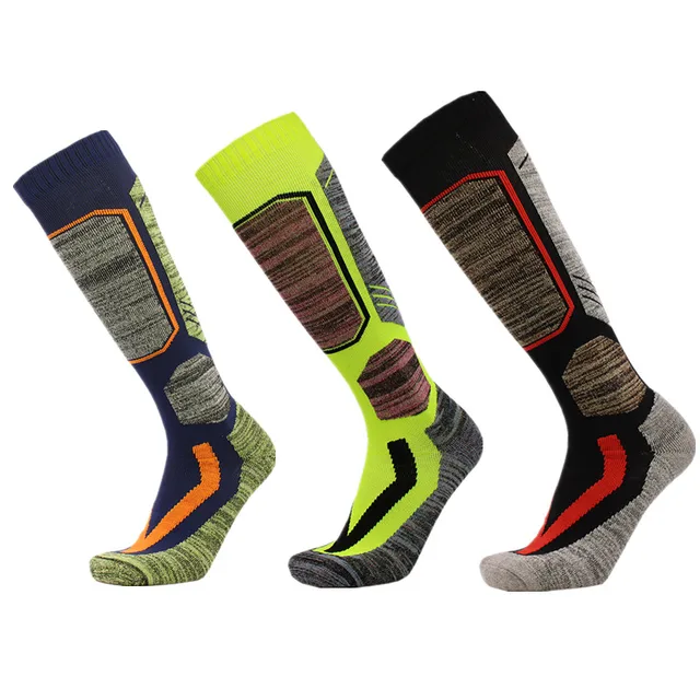 US $7.68 JDENKE Ski Socks Winter Warm Men Women Outdoor Cycling Snowboarding Hiking Sport Socks Thicker Ther