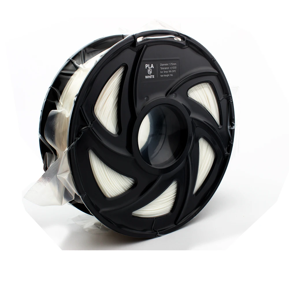 CREOZONE PLA 3D Printer Filament White Color 1000 (7)