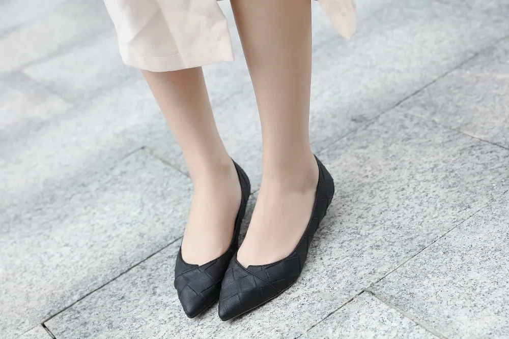 DongCiTaCi/осенние женские туфли на низком каблуке в стиле ретро; женские модные туфли с острым носком; пикантные женские туфли-лодочки на среднем каблуке для вечеринки и свадьбы; Размеры 35-42