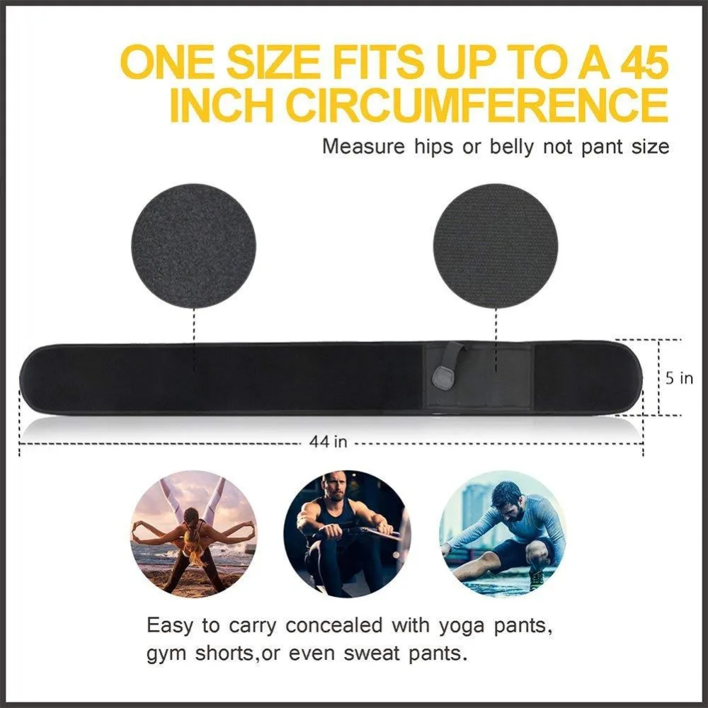 

Unisex Tactical Adjustable compound Invisible material multi-functional Handgun belt Band Self-Denfense Protection Emergency Kit