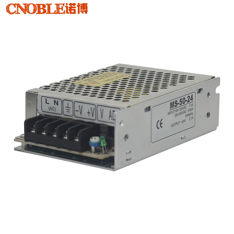 

MS-50-24 50W Small Volume Single Output Switching Power Supply for LED Strip light