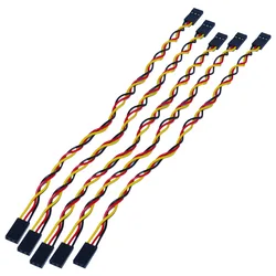 Frete grátis! 10 peças 3 pinos cabo de linha dupont 2.54 long20cm para arduino placa de ensaio diy