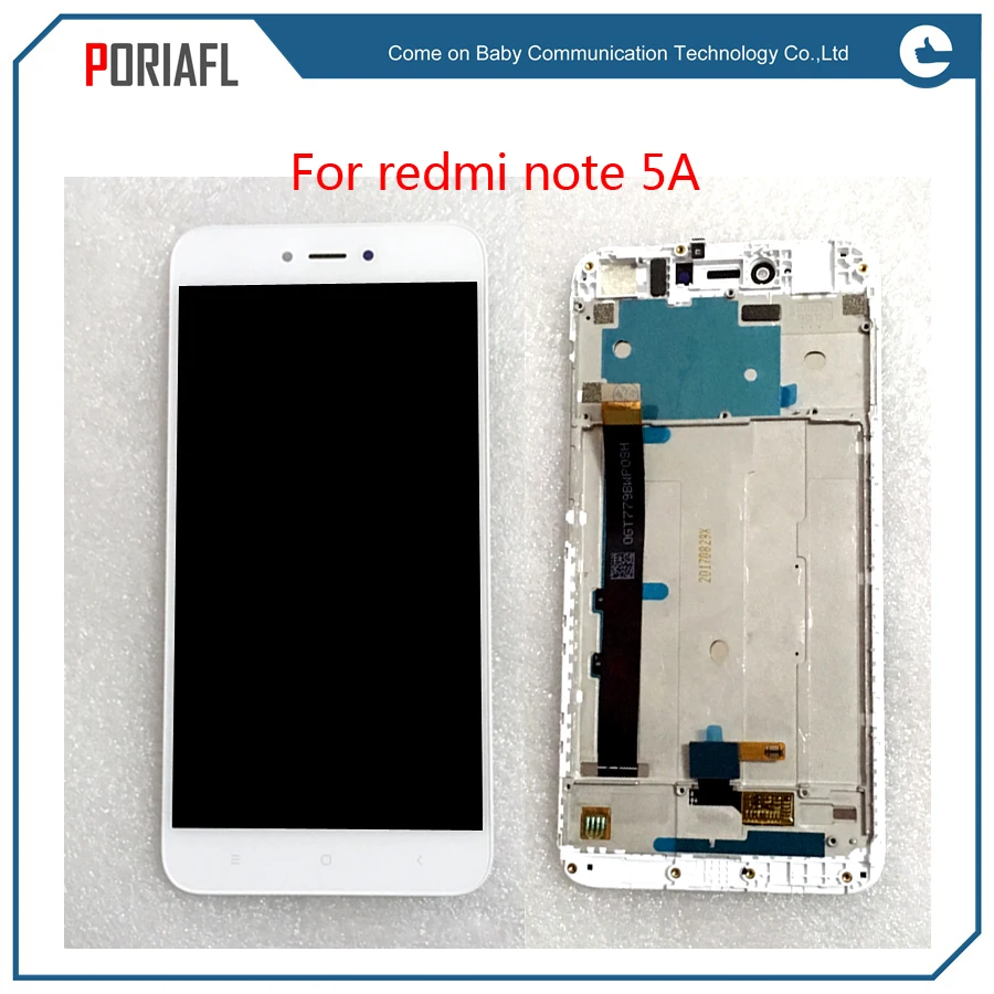 ЖК-дисплей для Redmi NOTE 5A сенсорная панель дигитайзер в сборе с рамкой Xiaomi |