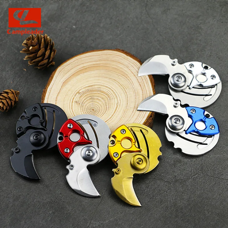 

Single Finger Sharp Knife Cutter Cutting Rope Knife Hook EDC Car Gadget Emergency Rescue Camping Outdoor Tools CL144