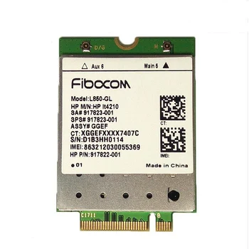

4G Card for Fibocom L850-GL LT4210 LTE Netcom NGFF Wireless communication module 917823-001 for HP Probook 840 850 430 440 450
