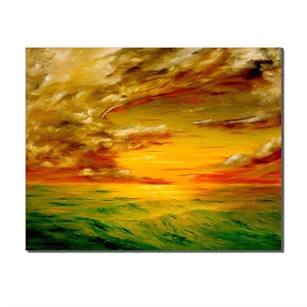 

Abstract Landscape Sky Clouds Sea Artworks Scene Canvas Oil Painting Poster Unique Gifts Printed For Living Room Kids Room Decor