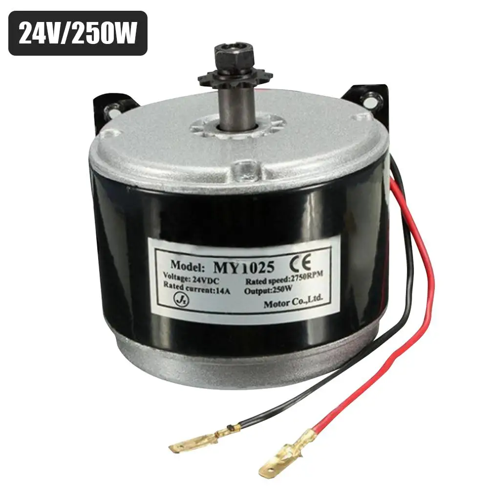 Top 24v 250w Dolphin Scooter Electric Motor Kit Motor Wheel Controller For Electric Vehicles Brushed DC Motor Balance Car Part 2