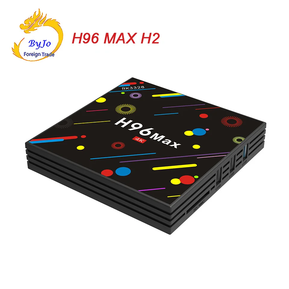 Android 7.1 smart TV box H96 MAX H2 Rockchip RK3328 Quad-core 4GB RAM 32 ROM Support H.265 UHD BT 4K 5G WiFi Set top box Android 7.1 smart TV box H96 MAX H2 Rockchip RK3328 Quad-core 4GB RAM 32 ROM Support H.265 UHD BT 4K 5G WiFi Set top box
