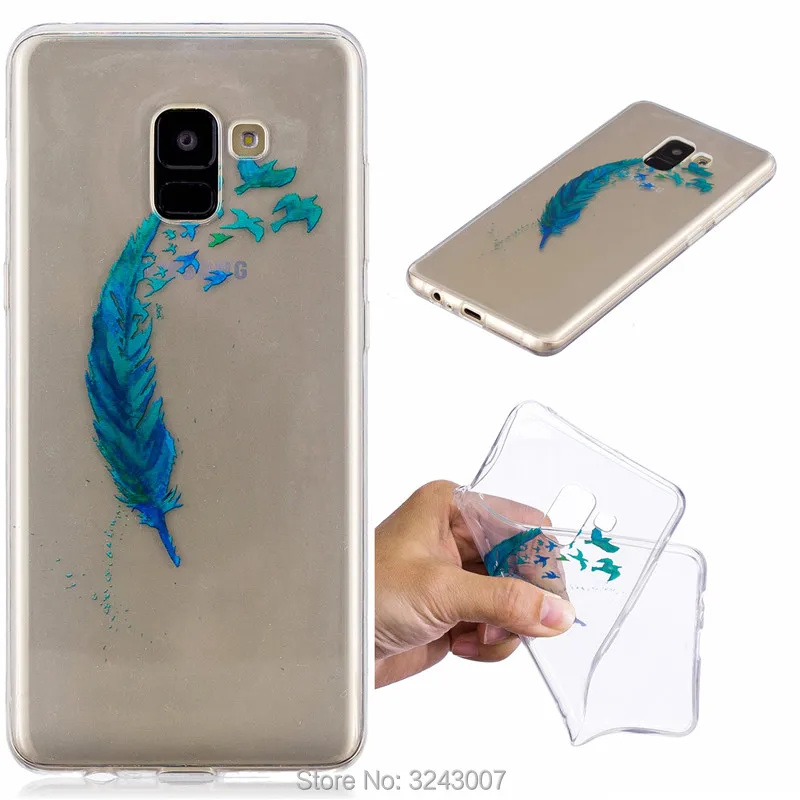 For Samsung Galaxy S8 S8Plus S9 S9Plus Case Cover for Samsung A8 A8Plus 2018 S4 S5mini Note8 G530 Caes Silicon Cover Case bags (14)