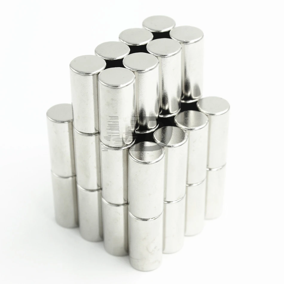 Сильный неодимовый магнит N35 диаметр 10 мм X 20 5 шт.|rare earth|magnet tinystrong magnet |