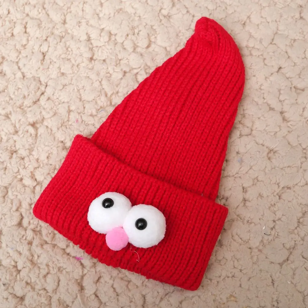 Зимняя милая детская шляпа с принтом «Улица Сезам», милая вязаная шапка для мальчиков и девочек, шерстяная шапка, теплая одежда, аксессуары, 1 шт