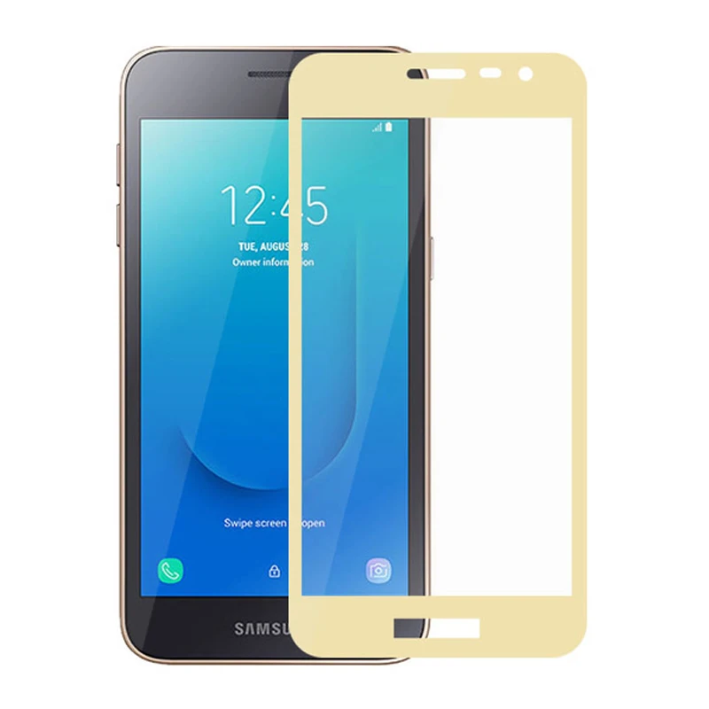 Закаленное стекло с полным покрытием для Samsung Galaxy J2 Core протектор экрана