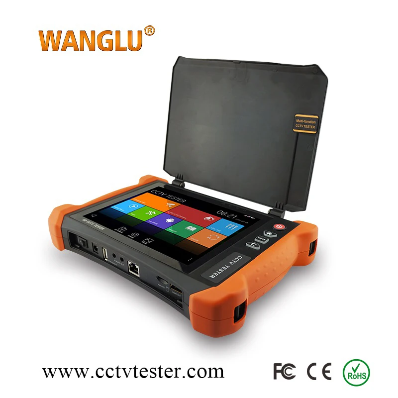 WANGLU X9-ADH 2 K retina дисплей 4 K H.265 IP, TVI 8MP, CVI, 8MP, аналоговая камера высокого разрешения 8MP камера WIFI тестер с HDMI вход/выход