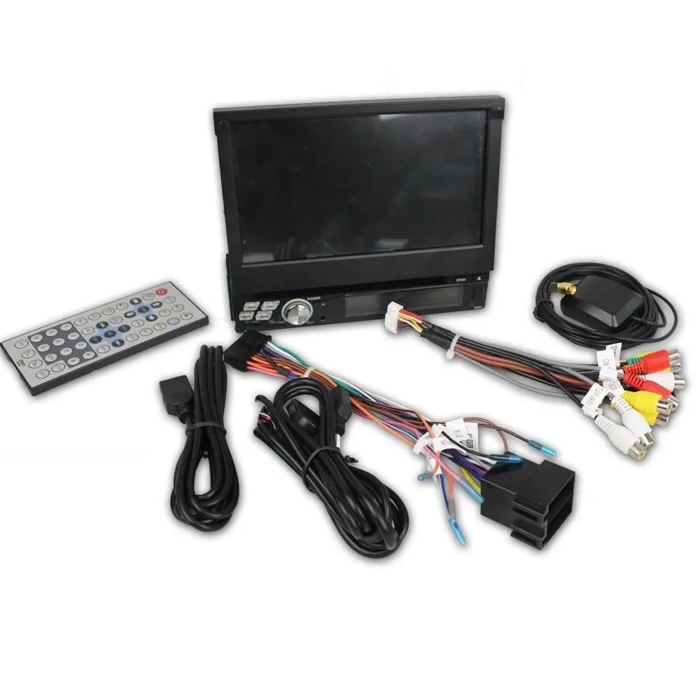 Excellent 1 Din Android Car DVD Player with GPS Navigation 3G WIFI Radio Bluetooth TV AUX MP3 MP4 iPod USB SD Touch Screen Auto Stereo 2