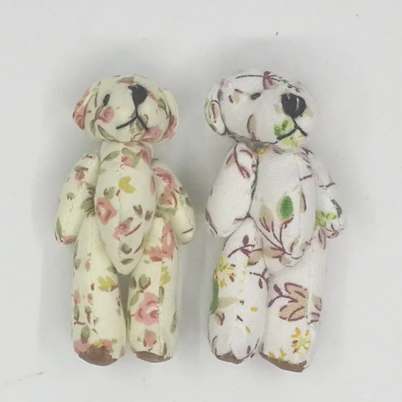 6cm cloth grid lv bear 15