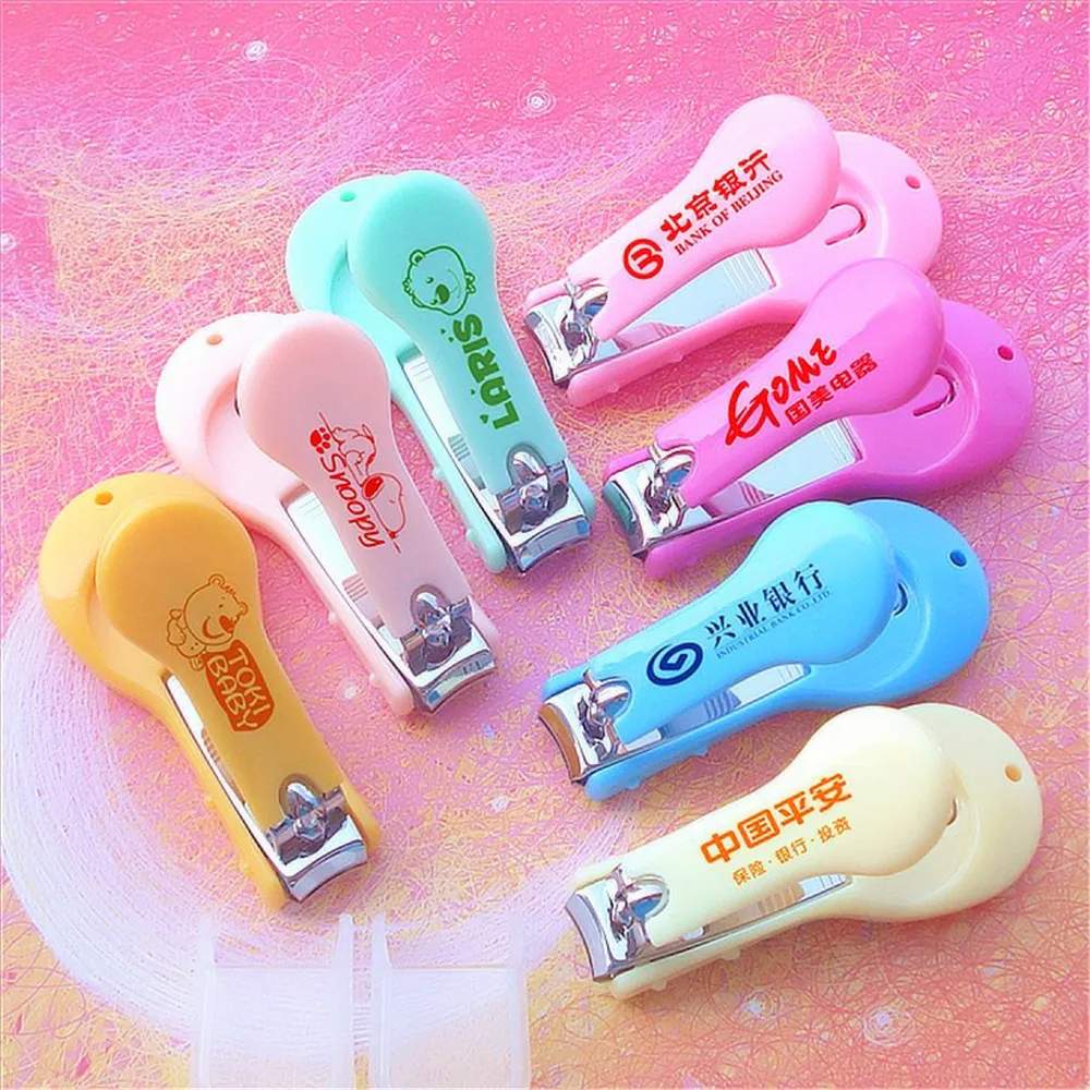 200pcs/lot Custom Nail Clipper Lovely Cartoon Baby Fingernail Clipper