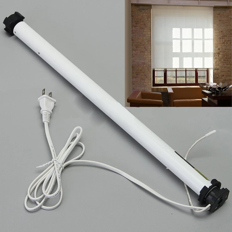 AC 100-240V Electric Electric Roller Shade Motor Tubular Remote Control Roller Shade Motor
