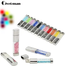 Usb флэш-накопитель в виде пузырька с кристаллами, емкостью 4GB/8GB/16GB/32GB