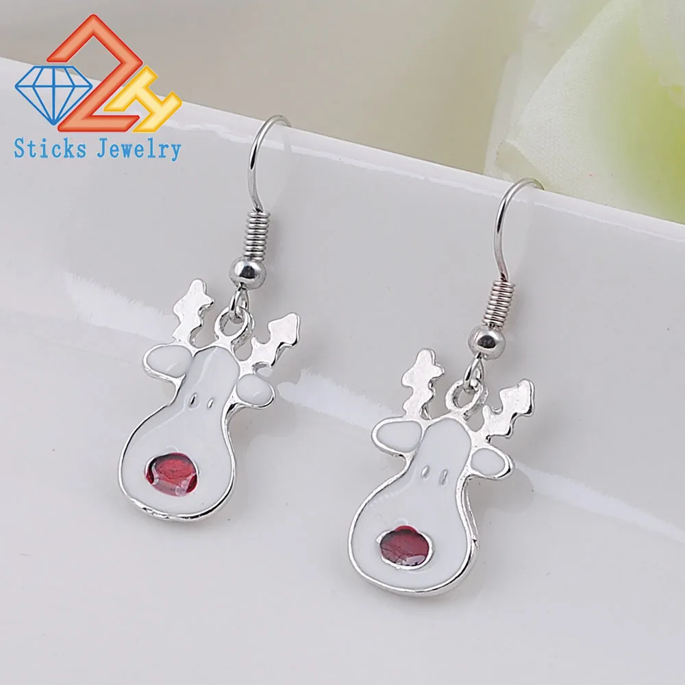 

New Rudolph SPARKLY Christmas Earrings - Gift Bag
