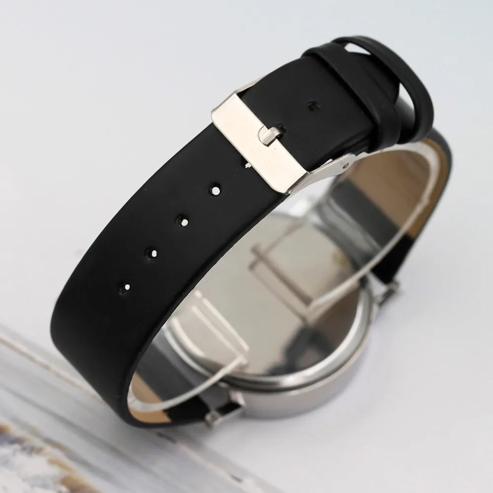 Для мужчин кожаный ремешок аналоговые кварцевые Бизнес наручные часы для мужчин s часы лучший бренд класса люкс Золото Нержавеющая сталь