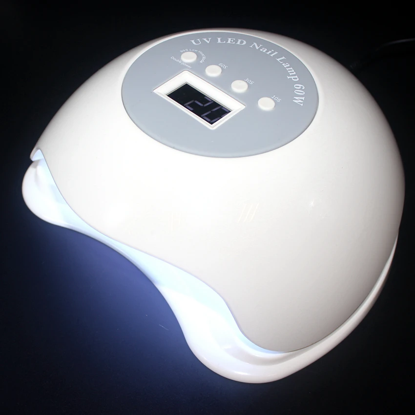 

60W SUN Nail Dryer Polish Machine UV lamp LED Nail lamp For Gel Nail Polish Art Automatic Hand Sensor Nail Art Tools
