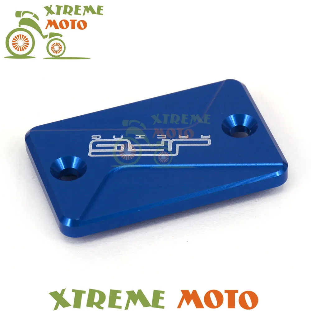 

CNC Alloy Motorcycle Front Brake Reservoir Fluid Cover Cap For Tricker XG250 04-15 Serow250 05-15 XT250X 06-15 WR250R/X 07-16