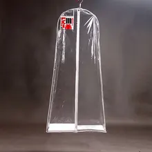 Прозрачный чехол для одежды, платье, костюм, пальто, защита для путешествий, сумка на молнии, Лучшая цена