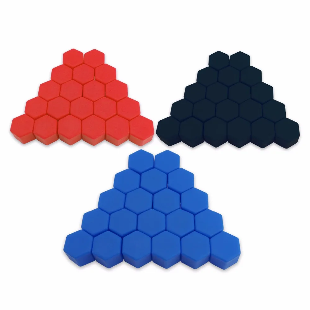 20pcs AUXITO Silica Gel Wheel Nuts Covers For BMW E46 E60 E90 E30 F30