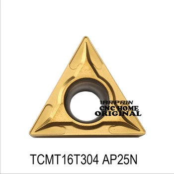 

MITSUBISHI 10pcs TCMT110204 AP25N carbide inserts TCMT 110204 Lathe Cutter Tools Turning Tool Holder for Steel Cast Iron Tools