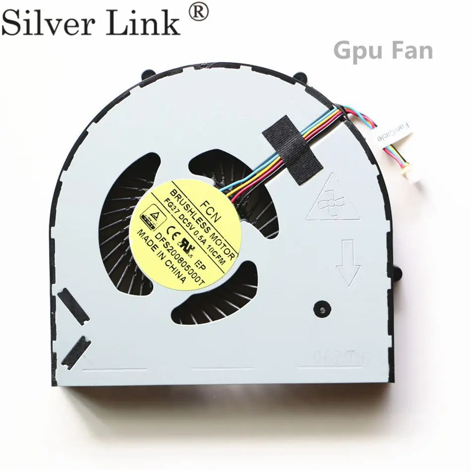 

Laptop CPU GPU Fan combination for Dell Alienware 15 R2 P42F ALW15ED-1718 CPU GPU Cooling Fan