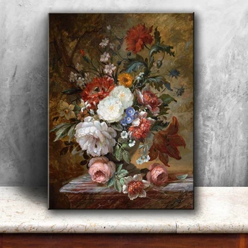 

classical europe flowers landscape canvas printings oil painting printed on canvas home wall art decoration pictures