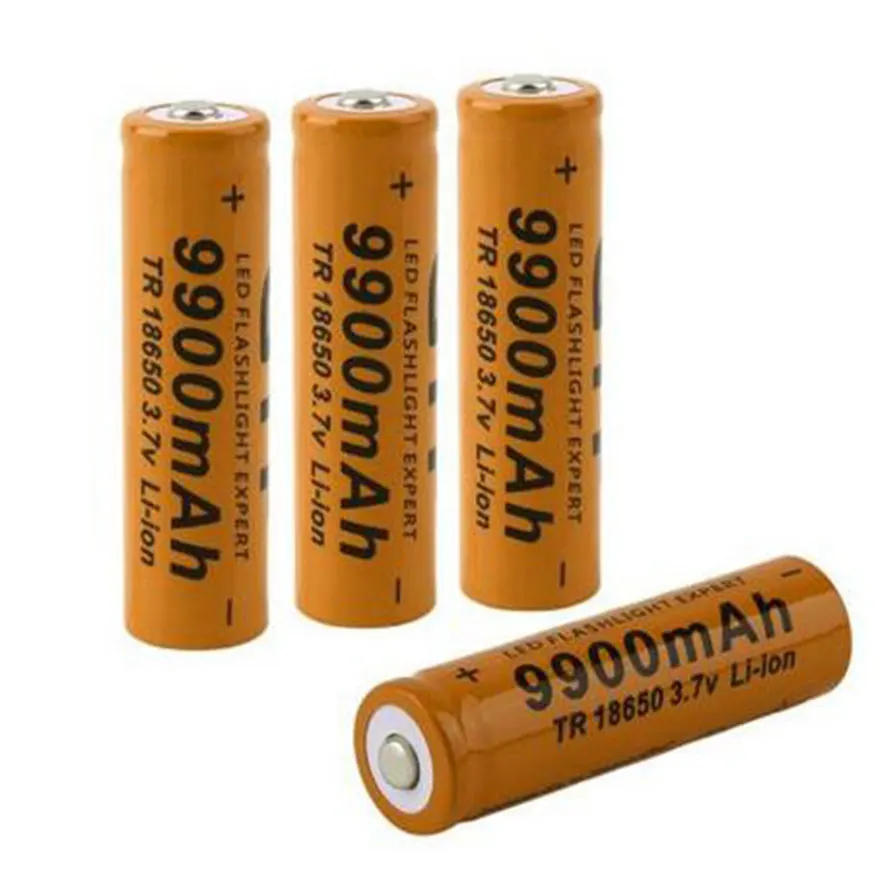 Новинка 18650 перезаряжаемая батарея 3 7 V 9900mAh литий ионная для светодиодного