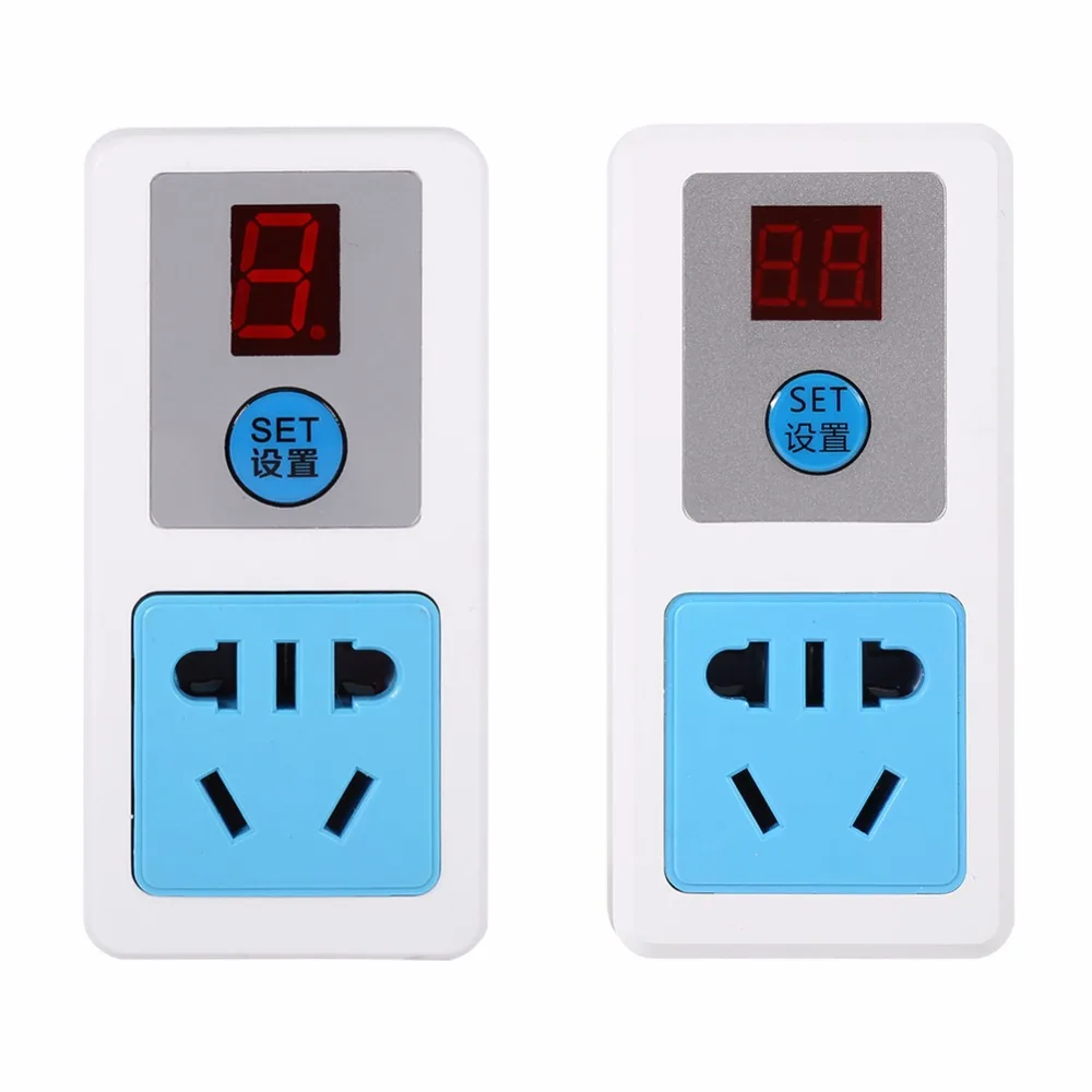 

Universal Electric Timer Socket 9/24 Hours Electrical AC 220V Energy-saving Timer Socket Home Appliances Digital Timing-Switch