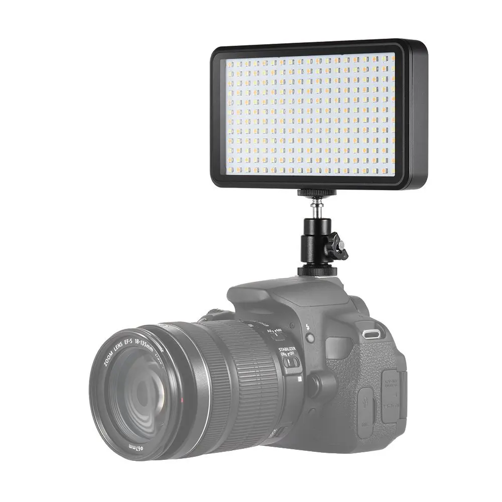 Топ ультра-тонкий 3200 K/6000 K Диммируемый светодиодный светильник для студийной видеосъемки, панельная лампа, 228 шт бусин для камеры DV