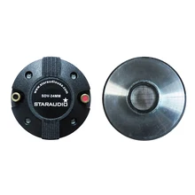 STARAUDIO пара 1,3" 34 мм PA DJ динамик драйвер твитеры аудио КТВ Титановый Компрессионный Драйвер твитеры винтовой Рог SDV-34MM