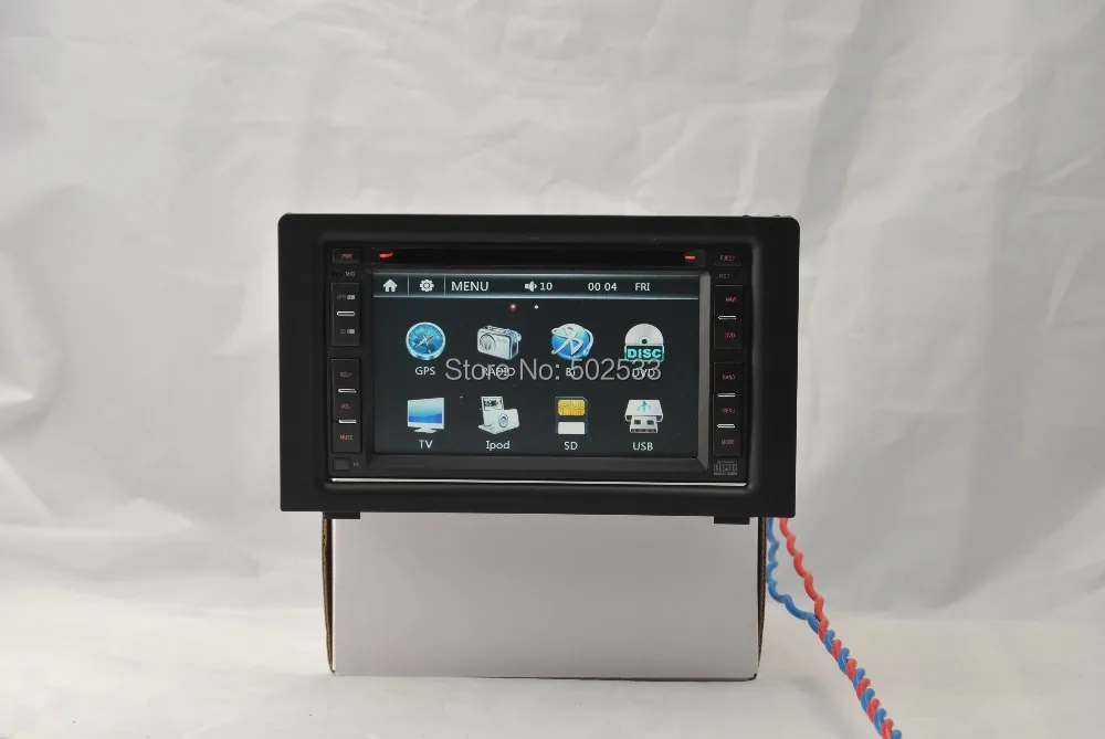 Free 8G Card + RearView Camera In Dash Car DVD Player GPS